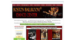 Desktop Screenshot of bostonballroomdancecenter.com